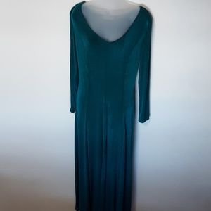 Together NWT Vintage V-Neck Long Dress M